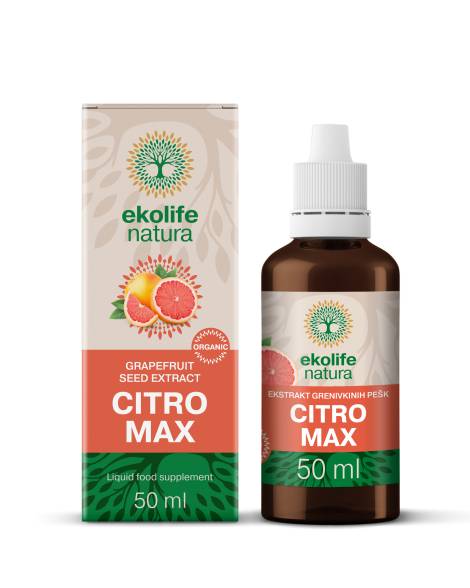 Ekolife Natura Citromax – Organic Grapefruit Seed Extract