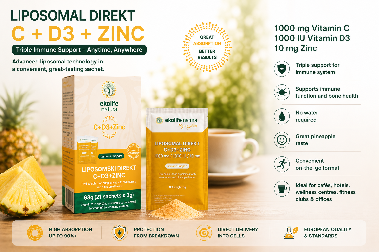 Liposomal direkt C+D3+cink, 21 sachets - Image 6